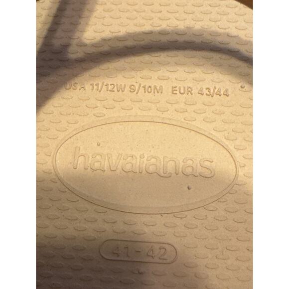 Brand New Havianas Women's Size 11/12 Men's 9/10M Ballet Rose Flip Flops Sandals - Picture 5 of 6